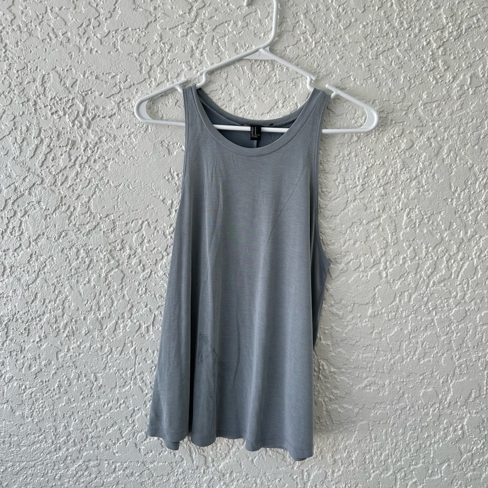 soft blue tank top
